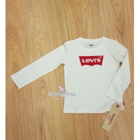 Camiseta Levis Blanco Manga...